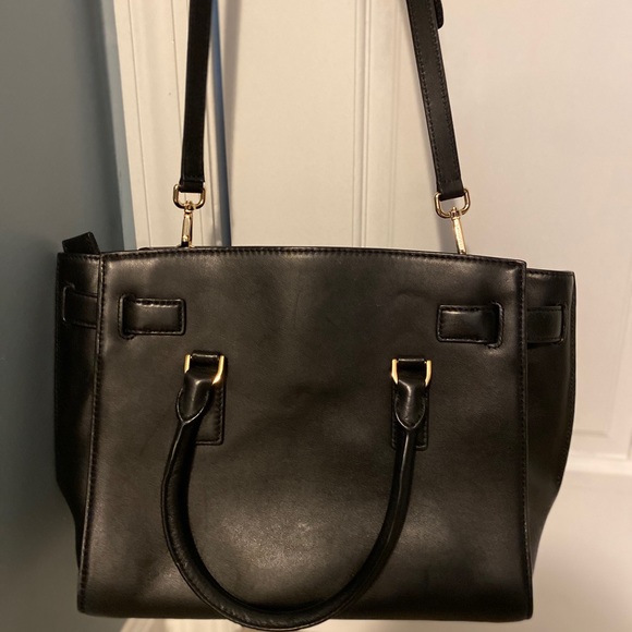Black Leather Michael Kors Shoulder/Cross Body Bag - Picture 3 of 3